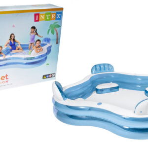 Басейн INTEX "Сімейний" в коробці 56475 р.229*229*66см