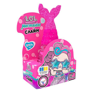 Слайм LOL80195 "L.O.L. Surprise! Русалка" рожева 250 мл LOVIN