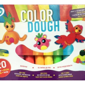 Набір для ліплення з тістом 41204 "Color Dough" 20 sticks LOVIN