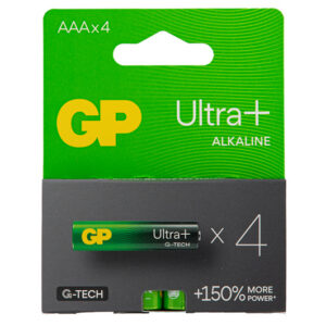 Батарейки алкалінові GP24AUP-2UE4 4 шт на блістері Ultra Plus