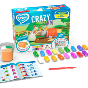 Набір для ліплення з тістом 41189 "Crazy Farm" LOVIN