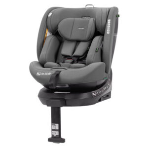 Автокрісло CRL-16002 Octopus Seashell Grey i-Size 40-150 см ISOFIX, поворот, опорна стійка CARRELLO