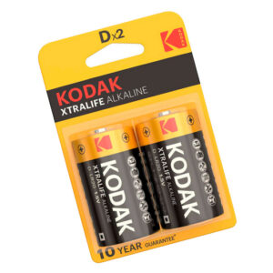 Батарейки Kodak XtraLife alkalin R-20 2 шт. блістер
