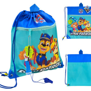 Сумка для взуття Paw Patrol KH72/002L р. 35*40см у наборі свисток, ліхтарик, світловідбивач
