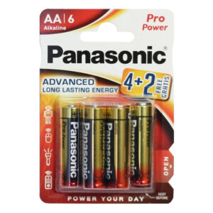 Батарейки Alkaline Pro Power Panasonic C6 6шт.