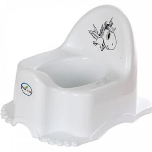 Горщик музичний "ECO: єдиноріг" (білий) PO-055-103 TEGA