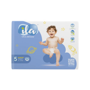 Підгузники ILA Ultra delicate "5 JUNIOR 14-22кг, 44шт в уп