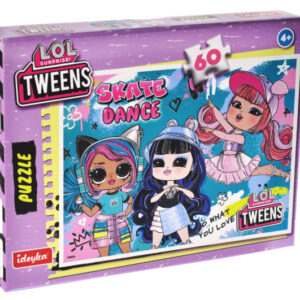 Пазли - 60 елм. - LP60-005 "L.O.L. Tweens Skate Dance" Ideyka
