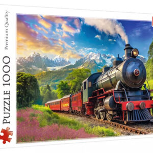 Пазли - 1000 елм. - 10929 "Подорож на поїзді", Trefl