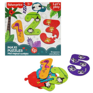 Максі пазли 'Fisher Price. Мої перші цифри' VT1711-07 Vladi Toys