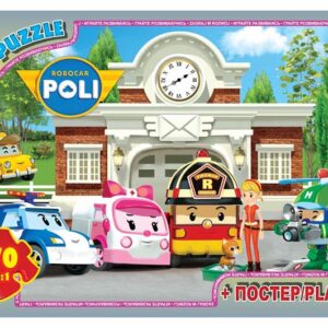 Пазли 70 ел. ТМ "G-Toys" із серії "Робокар Поллі" RR067437