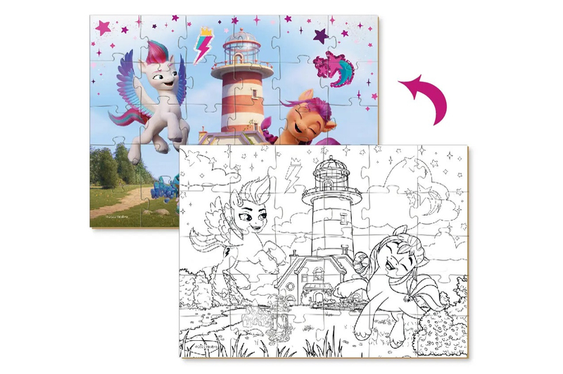 Пазли - 30 елм. - 200124 "My Little Pony. Чарівні Зіпп та Санні" 2в1 DoDo - Зображення 3