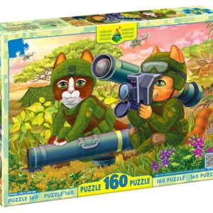 Пазли 160 елем. "Котики ЗСУ з джавеліном" ЕГ-10 КФІ
