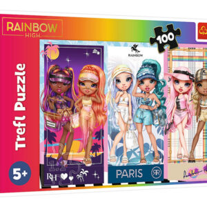 Пазли - 100 елм. - 16444 "MGA Rainbow High", Trefl