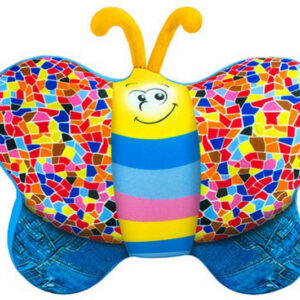 Антистресова іграшка м"яконабивна "SOFT TOYS 56 "Метелик" джинсовий, DT-ST-01-56 DANKO