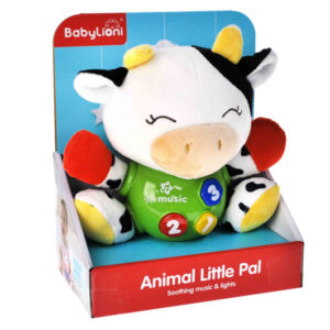 М'яка іграшка BL8009B-2 "Корівка" на батарейках р.22x18,5x11,4 см YG Toys
