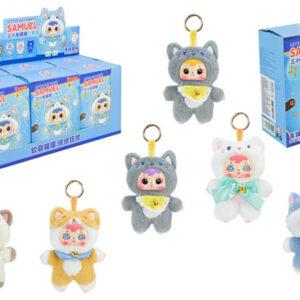 Герої POP TOY MR5007 Samuel "Пухнасті дзвіночки" 7 видів, р-р кор. іграшки 19x8x13см, 6 шт у дисплей боксі