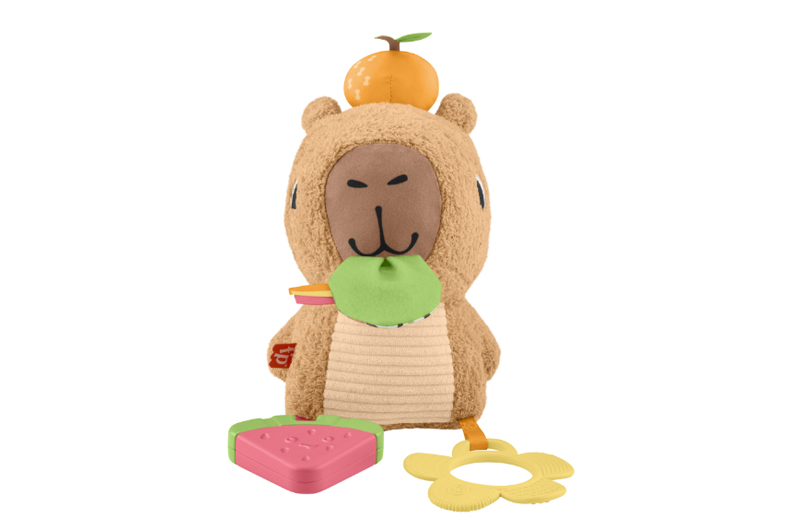 Розвиваюча м'яка іграшка "Капібара" Fisher-Price HYR54 - Зображення 4