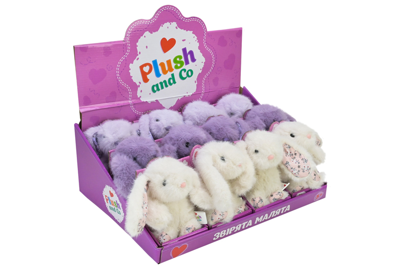 М'яка іграшка PLC25017 "13см", 12 шт в дисплей боксі р.37,5x26,5x15см Plush and Co - Зображення 4