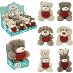М'яка іграшка PLC25013 Plush and Co 13 см , 2 види, в дисплей боксі 38x26x14см