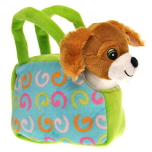 Собачка 809917 в сумці 17*17 см
