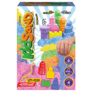 Набір з кінетичним піском KS-04-04U,05U,06U...09U "KidSand" 600 гр. в коробці DANKO