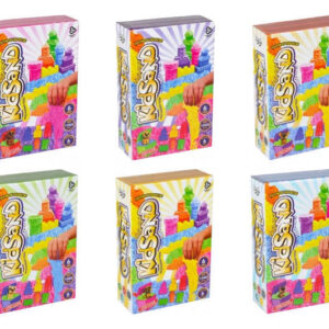 Набір з кінетичним піском KS-04-10,11,12,13,14,15U "KidSand" 1000 гр. в коробці DANKO