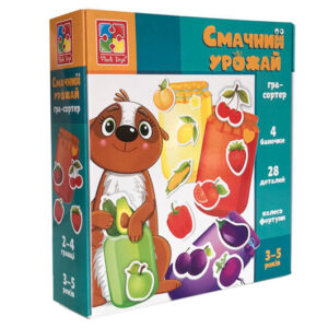 Настільна гра-сортер "Смачний урожай" VT1804-41 VladiToys
