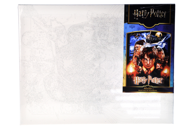 Набір для розпису по номерах 40x50 см KHO8716 "Harry Potter: Постер" з фарбами металік Ideyka - Зображення 2