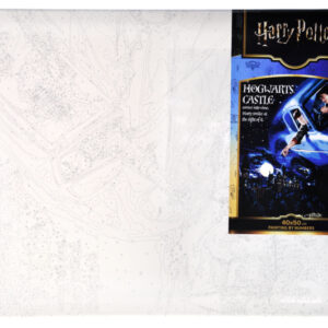 Набір для розпису по номерах 40x50 см KHO8719 "Harry Potter: Політ на авто" з фарбами металік Ideyka
