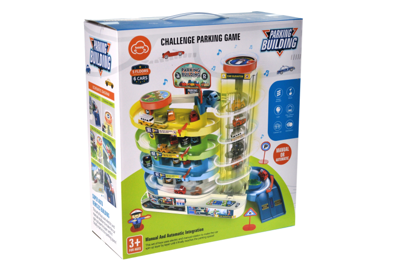 Паркінг 55-42A озвучений, зі світлом, в коробці р.34x13,5x30,8 см YG Toys