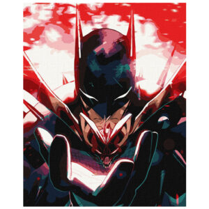 Набір для розпису по номерах 40x50 см KHO8718 "Batman: Темний Лицар" з фарбами металік Ideyka