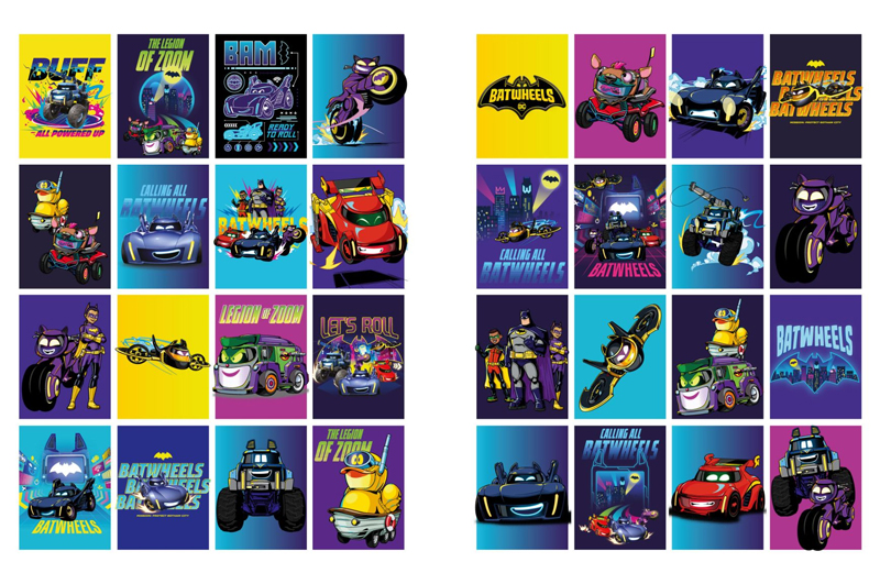 Розмальовка зі стікерами LCB39 "Batman: Batwheels" Ideyka - Зображення 2
