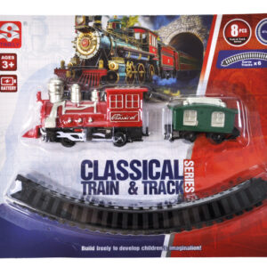 Залізна дорога 3193C на батарейках, на блістері р.24,5x20 см YG Toys