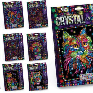 Набір для творчості CRM-01-01,02,03,04...10 "CRYSTAL MOSAIC" DANKO