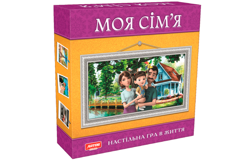 Настільна гра "Моя сім"я" ARTOS
