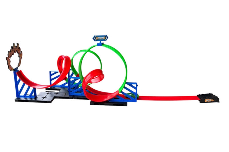 Траса Гонка 6604 – Looping Track із трьома кільцями та стартом, короб.50x8x33 см - Зображення 2
