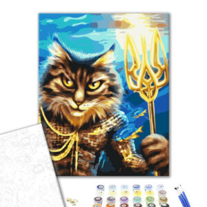 Картина за номерами: Котик український Нептун BS53123 р. 40*50 см. Brushme