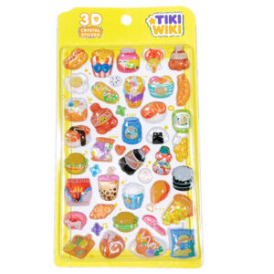 Набір 3D-наліпок 51368 TIKI WIKI серії "Crystal" – ТІКІ СМАКОЛИКИ
