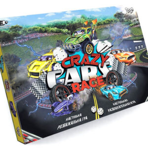 Настільна гра DTG94R "Crazy Cars Race" DANKO