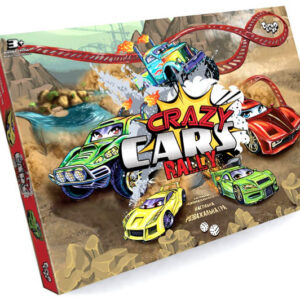 Настільна гра DTG93R "Crazy Cars Rally" DANKO