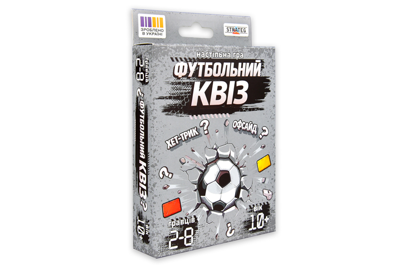 Настільна гра 31205 Футбольний Квіз Strateg