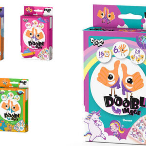 Настільна гра DBI-02-01U,02U,03U,04U "Doobl Image" міні DANKO