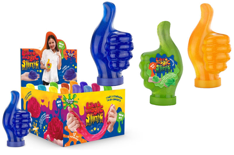 Слайм LMS-01-01U "LIKE Magic Slime" 300 гр, в дисплеї 12 шт. DANKO