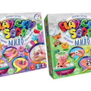 Набір для творчості PCS-01-01U,02U "Пластилінове Мило "PLAY CLAY SOAP" великий DANKO