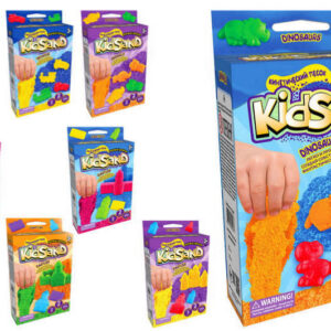 Набір з кінетичним піском KS-05-01U,02U,03U...08U "KidSand" 200 гр. в коробці DANKO