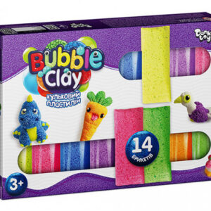 Набір для ліплення BBC-05-01U "Bubble Clay" 14 шт. в коробці DANKO