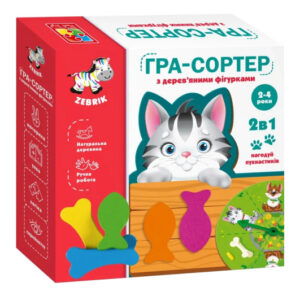 Настільна гра-сортер "Нагодуй пухнастиків" ZB2002-07 VladiToys