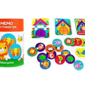 Настільна гра "Fisher Price. Мемо" в тубусі VT2910-04 VladiToys