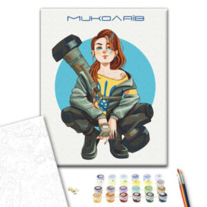 Картина за номерами: Відважний Миколаїв BS53110 р. 40*50 см. Brushme
